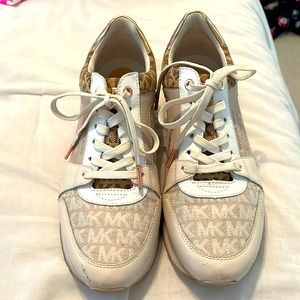 Michael Kors Rose gold Sneakers